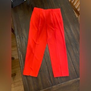 Alice and Olivia Straight Leg Cropped Pants
